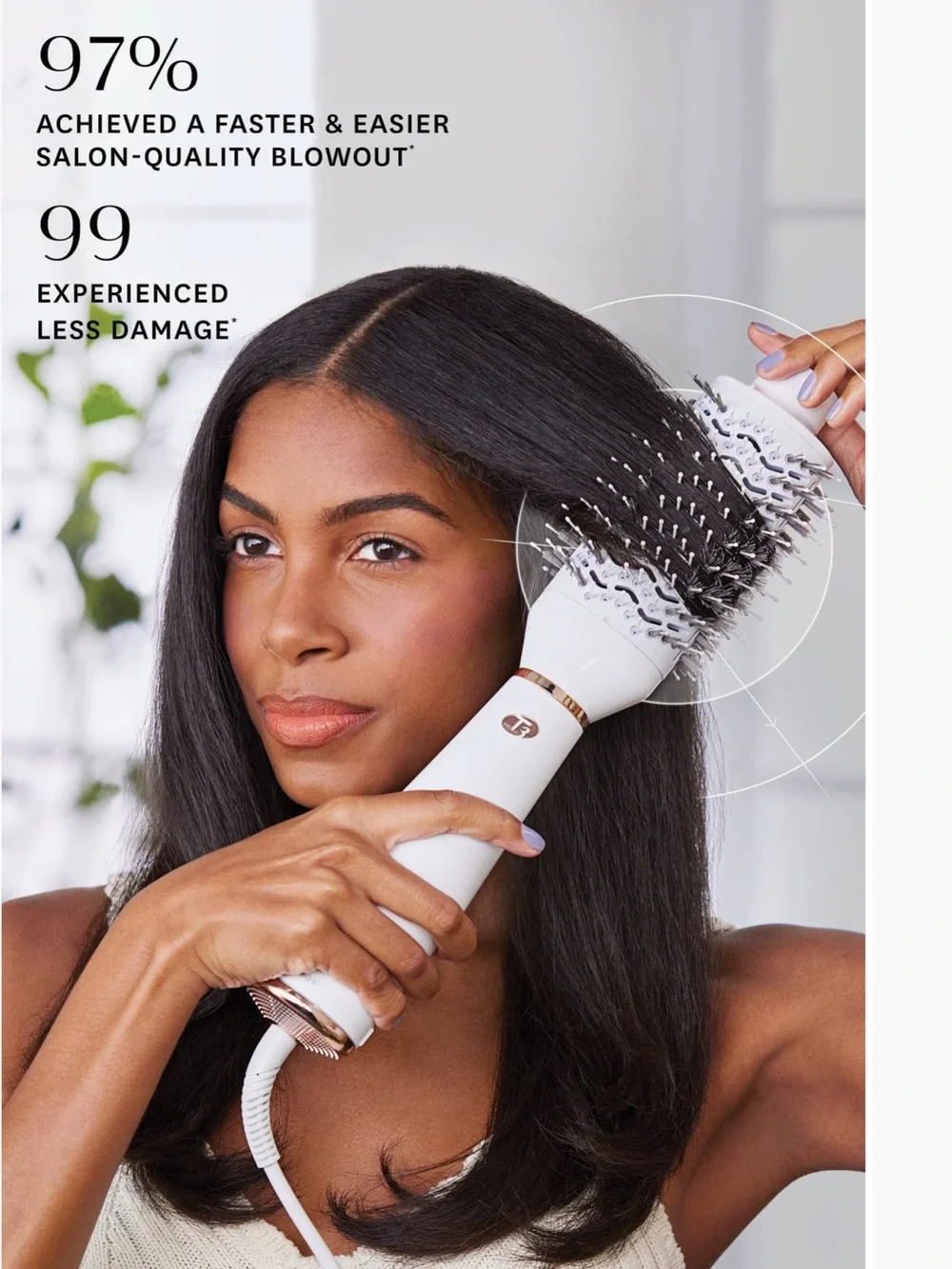 T3 rose gold blow dryer